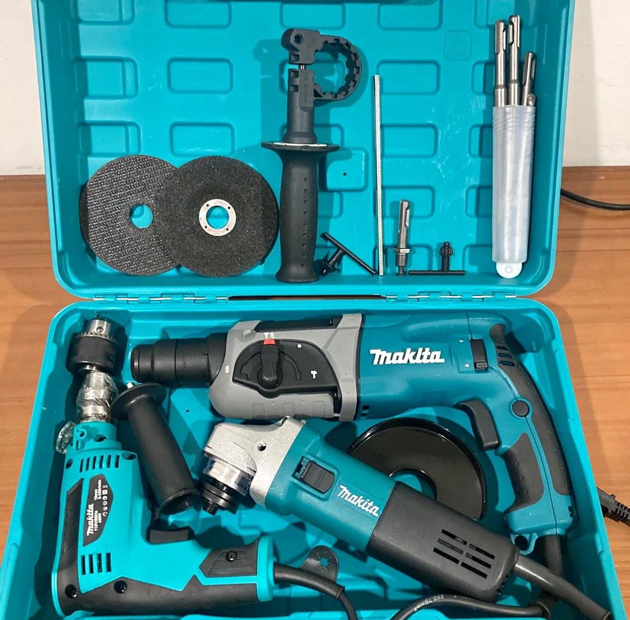 COMBO ROTOMARTILLO,PULIDORA Y TALADRO Mk